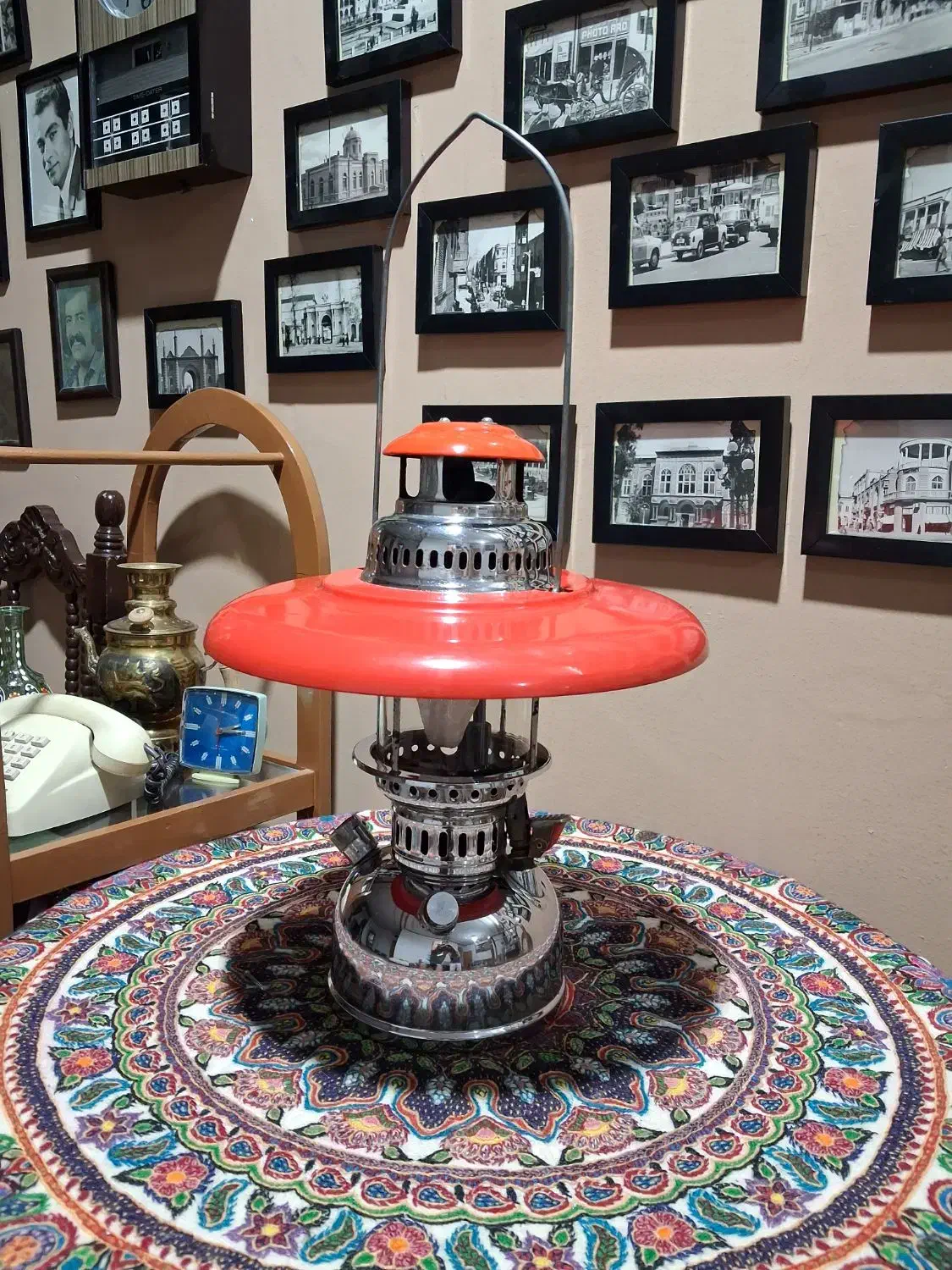 چراغ زنبوری کلمکس|کلکسیون اشیاء عتیقه|رفسنجان, |دیوار