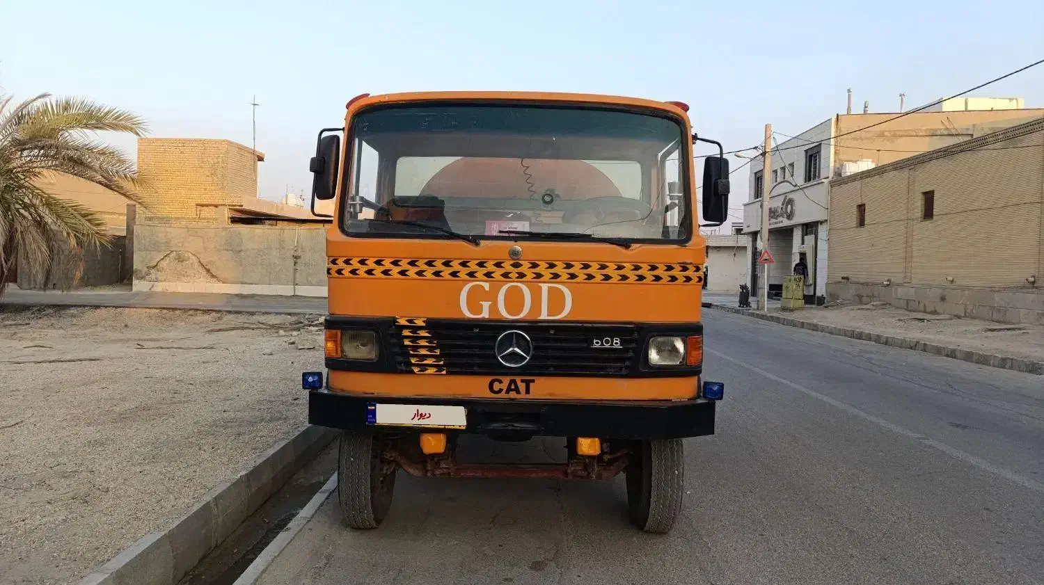 خاور608 کمپرسی با تانکر آب مدل84|خودرو سنگین|لار, |دیوار