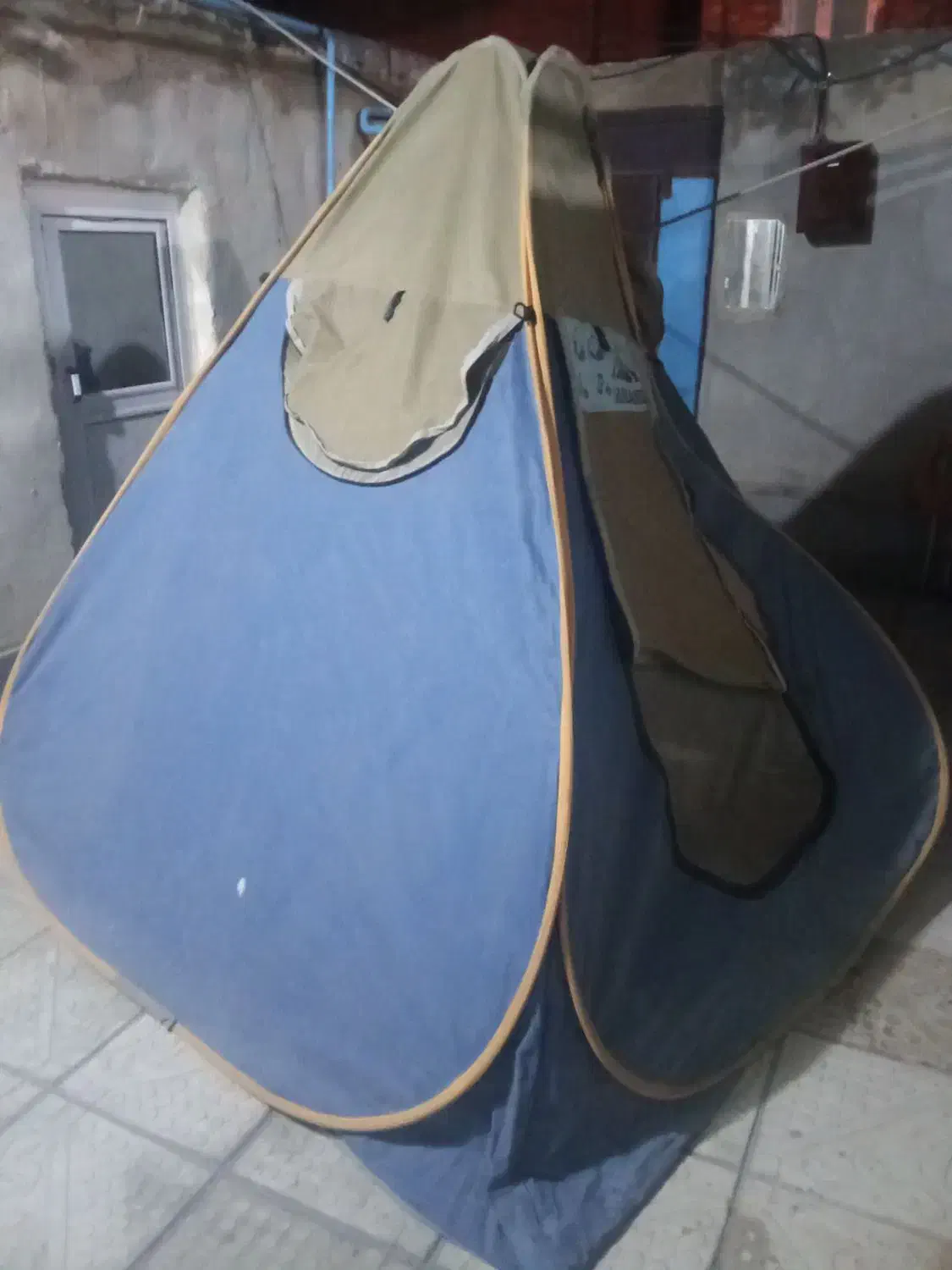 چتر مسافرتی 8نفره بدون سوراخ و پارگی کار کرده|کوهنوردی و کمپینگ|بناب, |دیوار