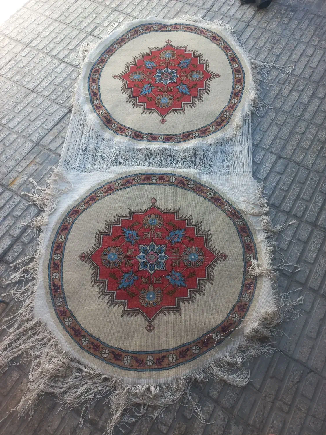 فرش دست باف گرد|فرش|اردبیل, |دیوار