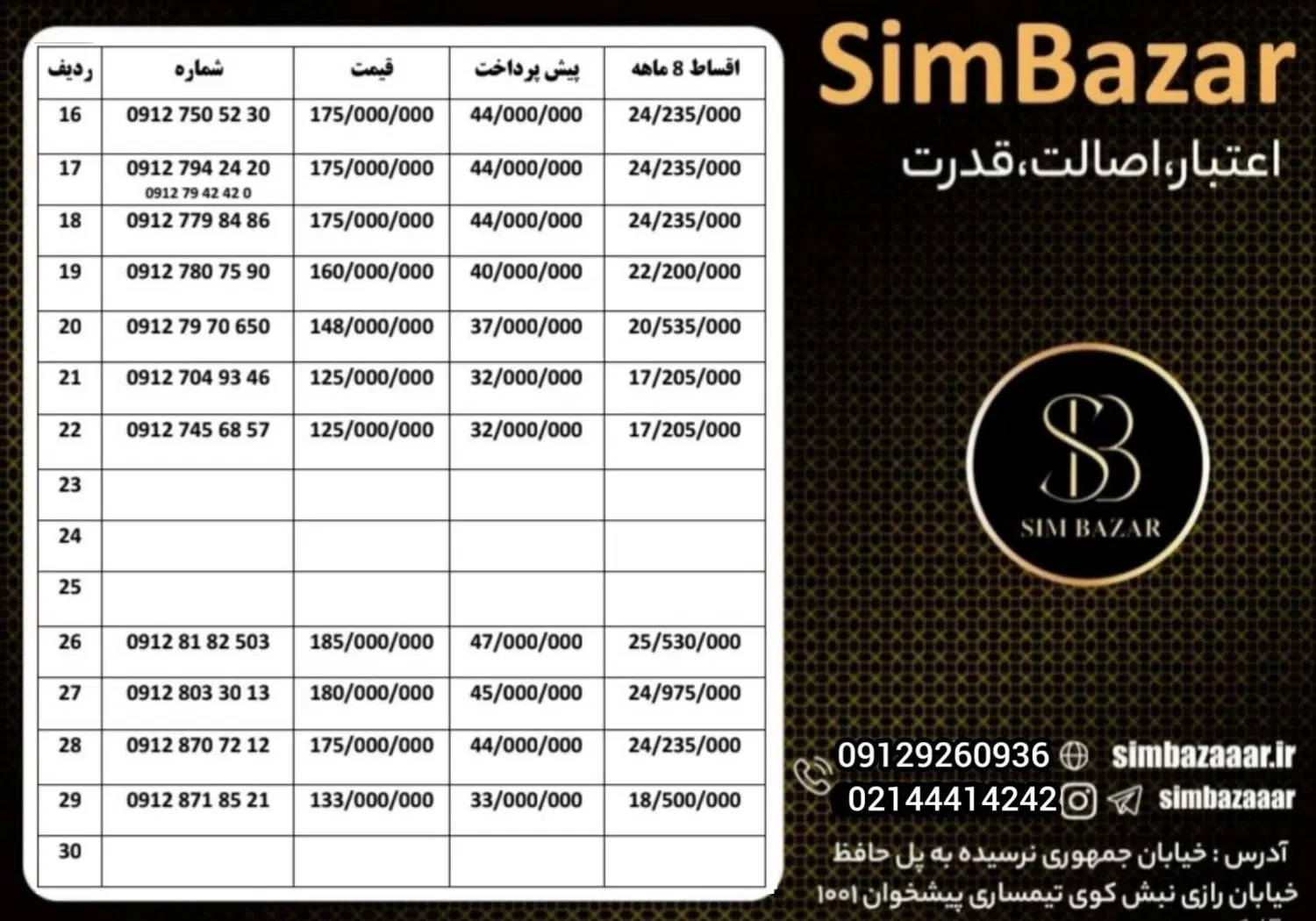 0912-097-13-89|سیم‌کارت|ساوه, |دیوار