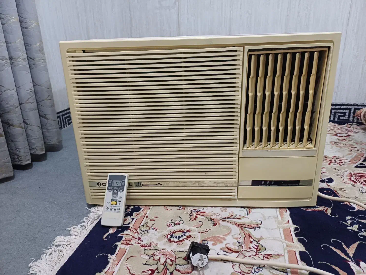 کولر گازی اجنرال|کولر گازی و فن‌کوئل|فین, |دیوار