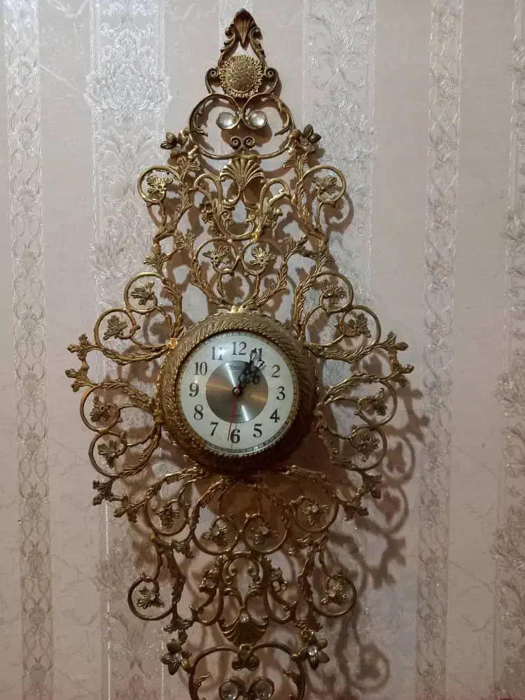 ساعت برنزی|ساعت دیواری و تزئینی|اردبیل, |دیوار