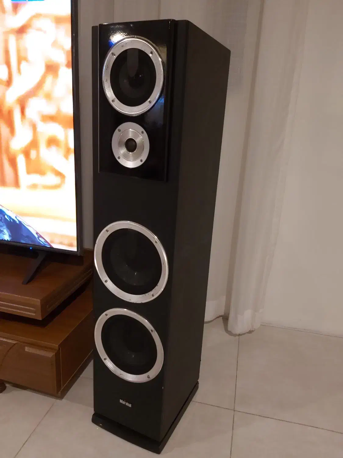 سیستم صوتی خانگی مارشال (Marshal) ارتفاع ۱۱۴ سانت|سیستم صوتی خانگی|رودهن, |دیوار