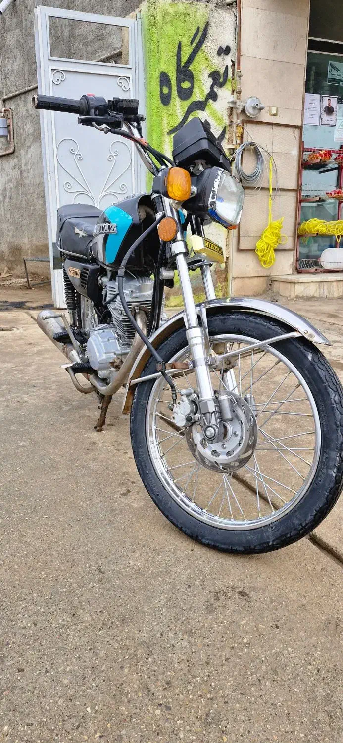 متور هندا ۲۰۰ نیکتاز مدل ۹۵|موتورسیکلت|اسفراین, |دیوار