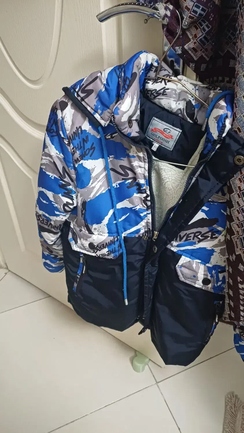 کاپشن پسرانه در حد نونو|کفش و لباس بچه|تهران, مینای شمالی (مخبر)|دیوار