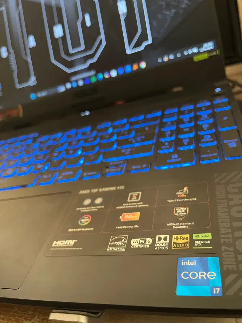 لپ تاپ ایسوز تاف FX 507VU 2024|رایانه همراه|یزد, |دیوار