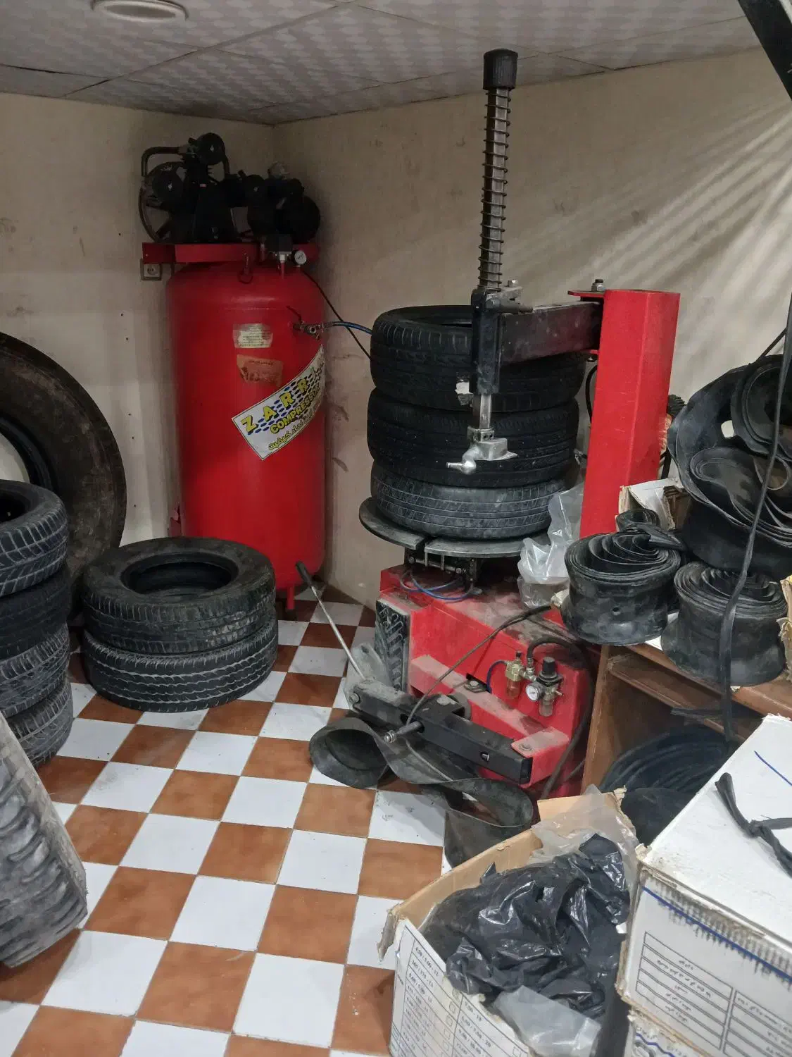 دستگاه تعویض لاستیک وبالانس|ابزارآلات|کازرون, |دیوار