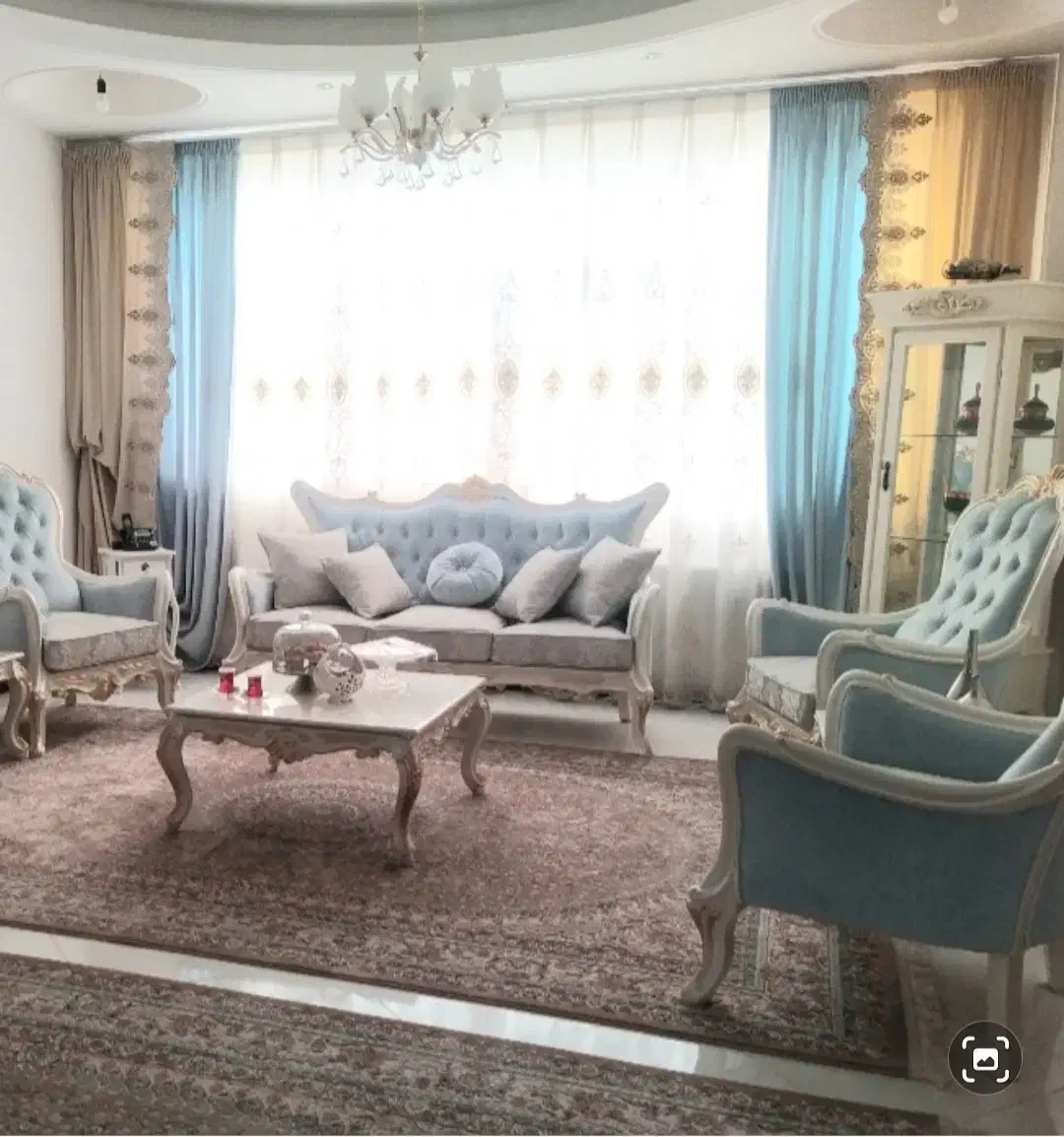ست مبلمان +میز غذاخوری ۶ نفره+جلومبلی و ویترین|مبلمان خانگی و میز عسلی|اندیشه, اندیشه فاز ۱|دیوار