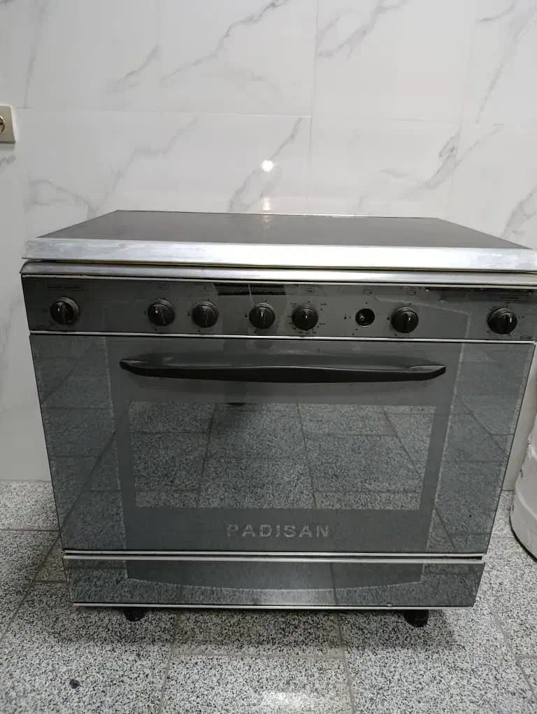 اجاق گاز پنج شعله فر دار|اجاق گاز و لوازم برقی پخت‌وپز|نسیم‌شهر, |دیوار