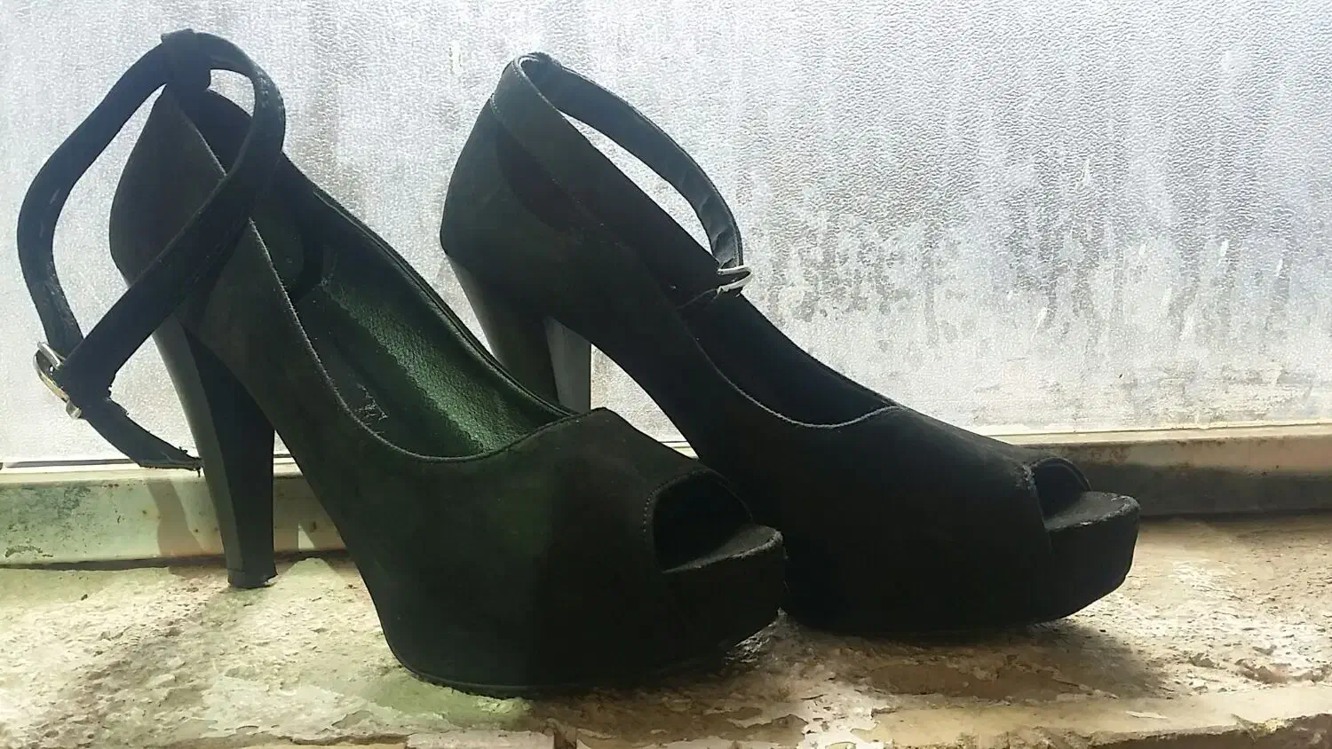 کفش پاشنه بلند مشکی سایز41|کیف، کفش، کمربند|شیراز, پودنک|دیوار