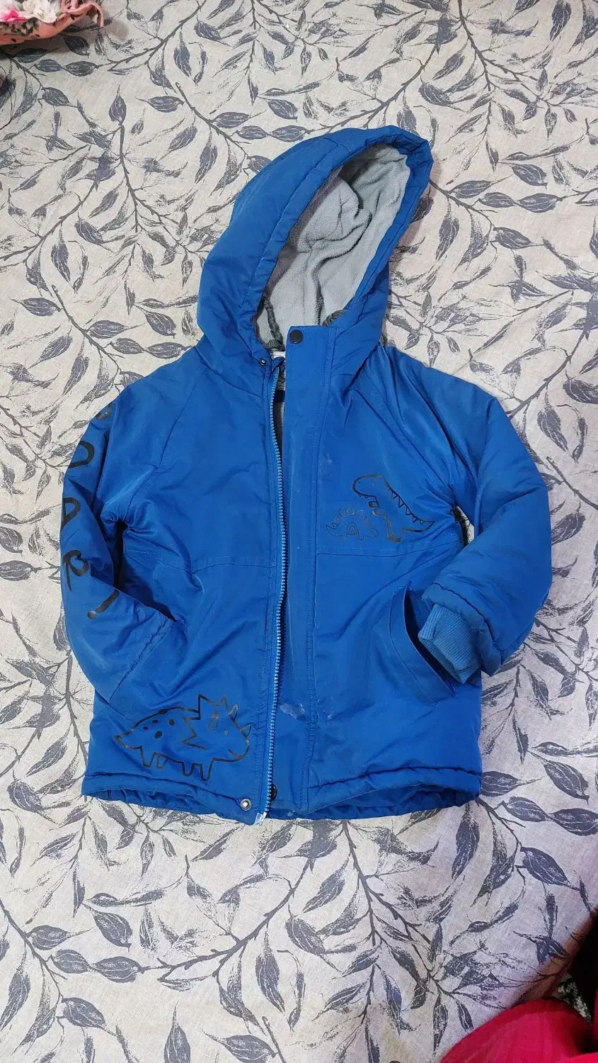 کاپشن پسرانه مناسب ۵تا۶ سال|کفش و لباس بچه|سورک, |دیوار