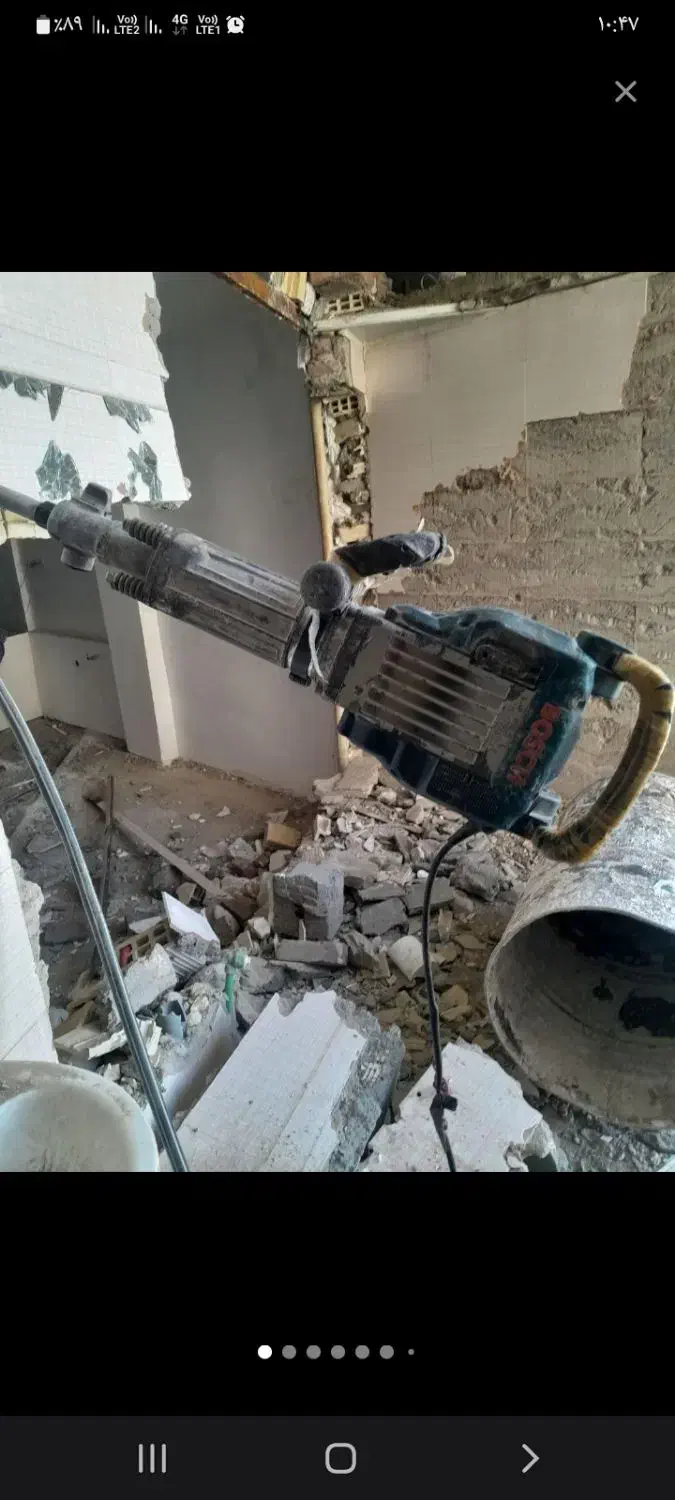 تخریب با پیکرور با نصف قیمت|خدمات پیشه و مهارت|زاهدان, |دیوار