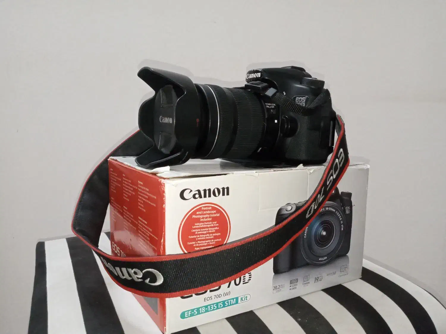 دوربین کنون ۷۰ دی اصل ژاپن|دوربین عکاسی و فیلم‌برداری|مشهد, پنجتن|دیوار