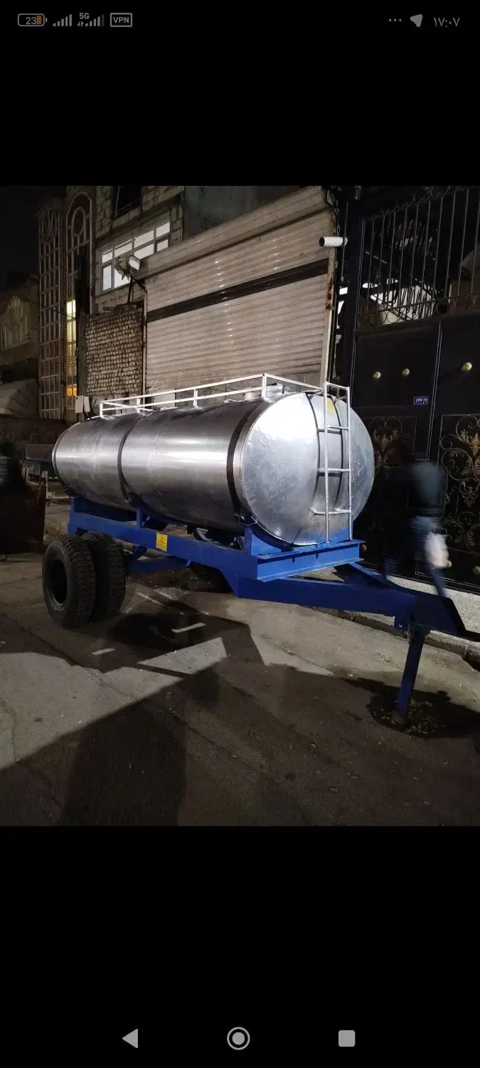 تانکر چرخدار|مصالح و تجهیزات ساختمان|بجنورد, |دیوار