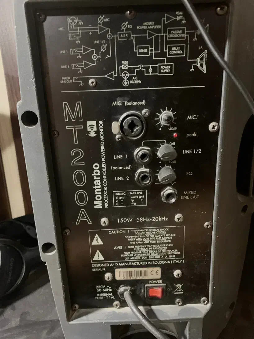 اسپیکر خوش صدا مونتاربو MT200A|سیستم صوتی خانگی|شهریار, شهرک وائین|دیوار