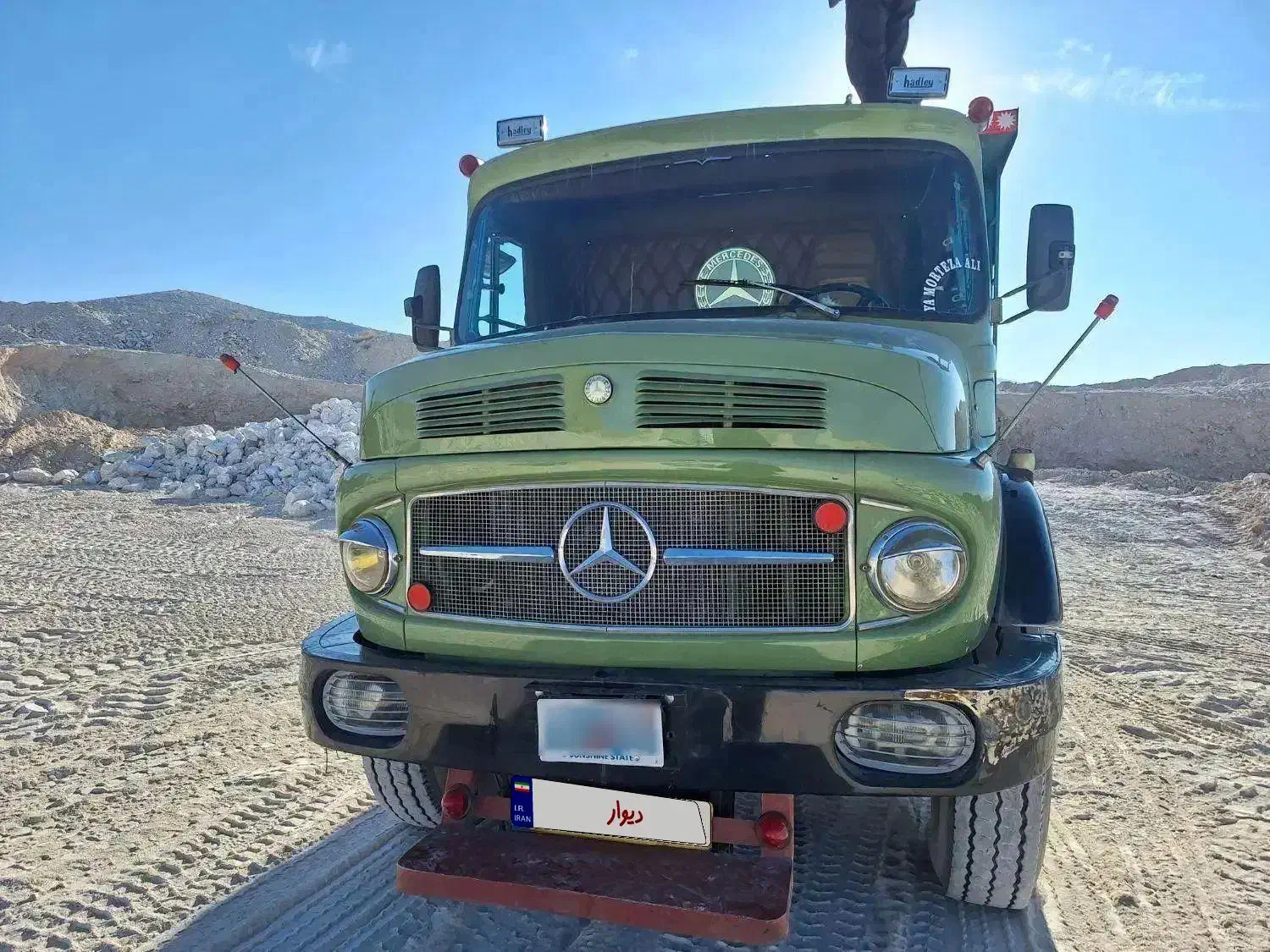 کامیون کمپرسی ده چرخ مدل ۱۳۶۰|خودرو سنگین|گلپایگان, |دیوار