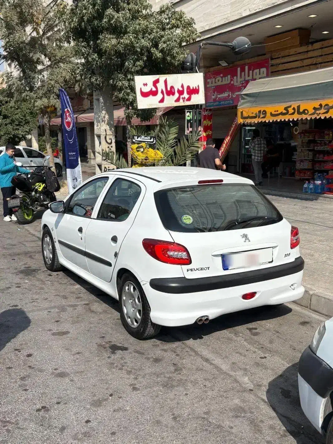 206 در حد مدل ۱۴۰۱|خودرو سواری و وانت|شیراز, فرگاز|دیوار