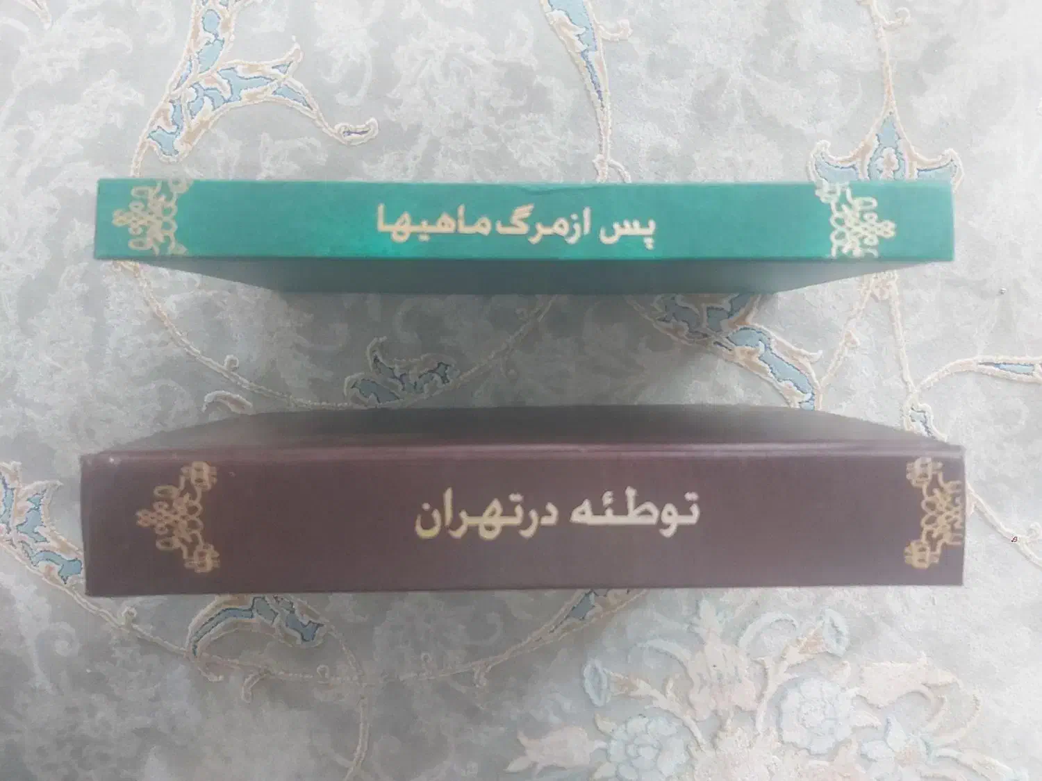 دو جلد کتاب نفیس قدیمی|کتاب و مجله تاریخی|تهران, تختی|دیوار