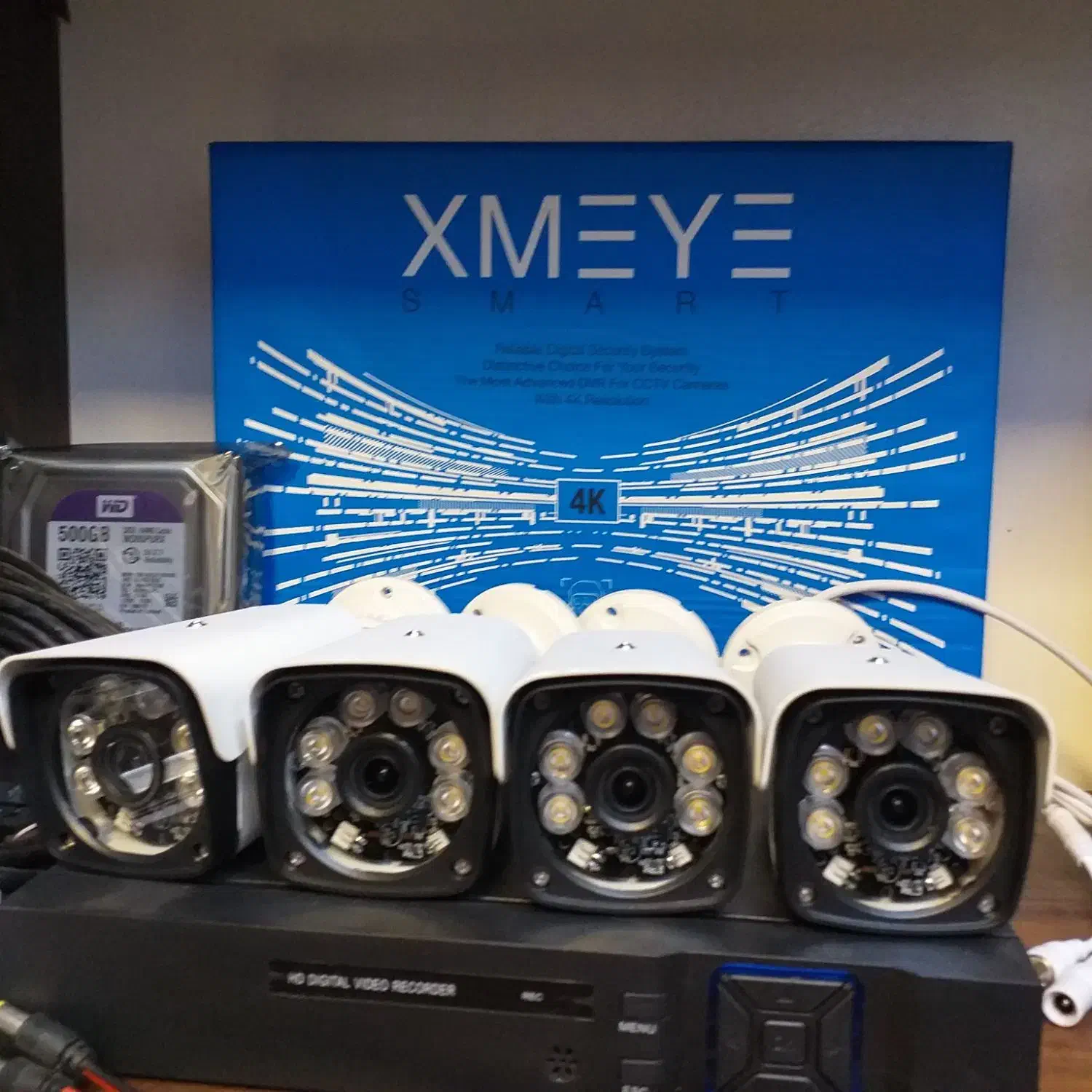 جشنواره پک کامل 4کاناله دوربین  دیددر شب رنگی|دوربین مداربسته|همدان, |دیوار