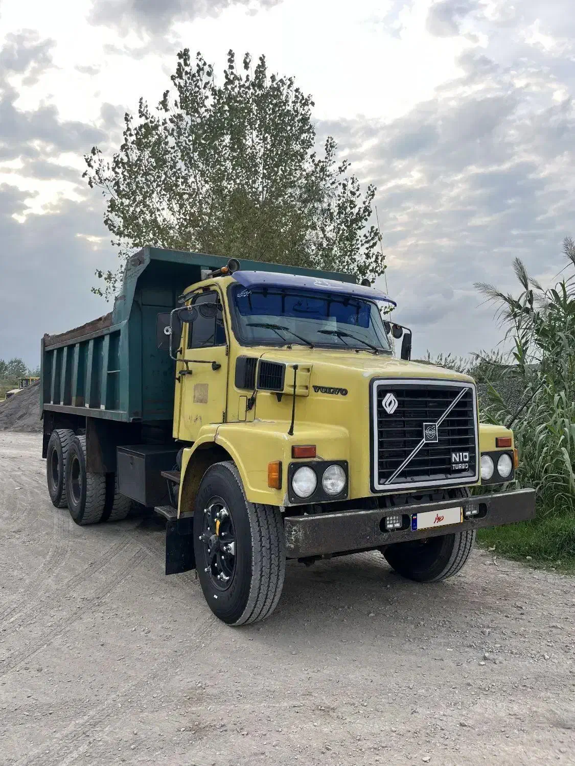 کمپرسی ولو کله زردn10|خودرو سنگین|آمل, |دیوار