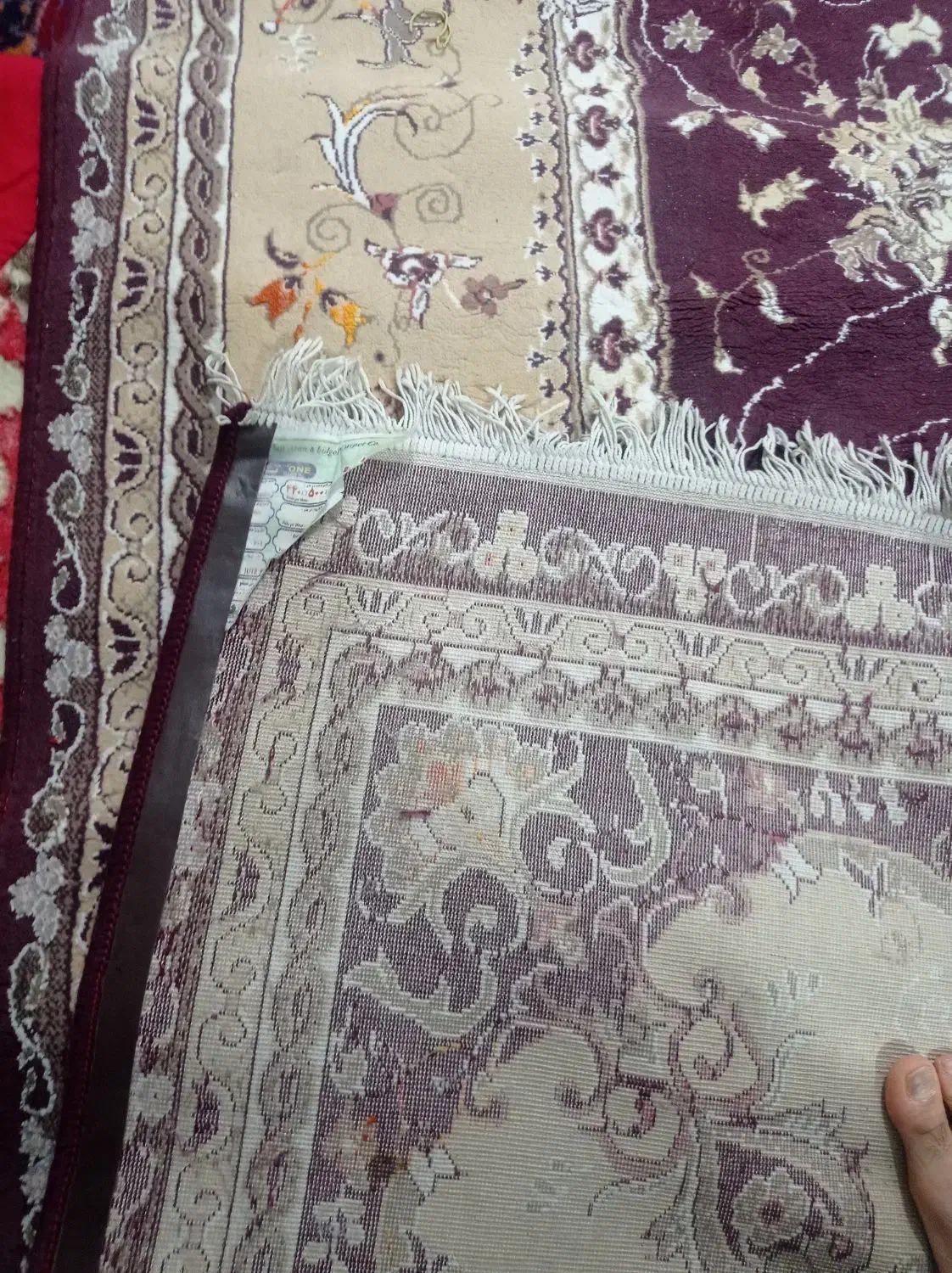 فرش 12متری یک جفت 2عدد تمیزو سالم|فرش|قرچک, مهدیه|دیوار