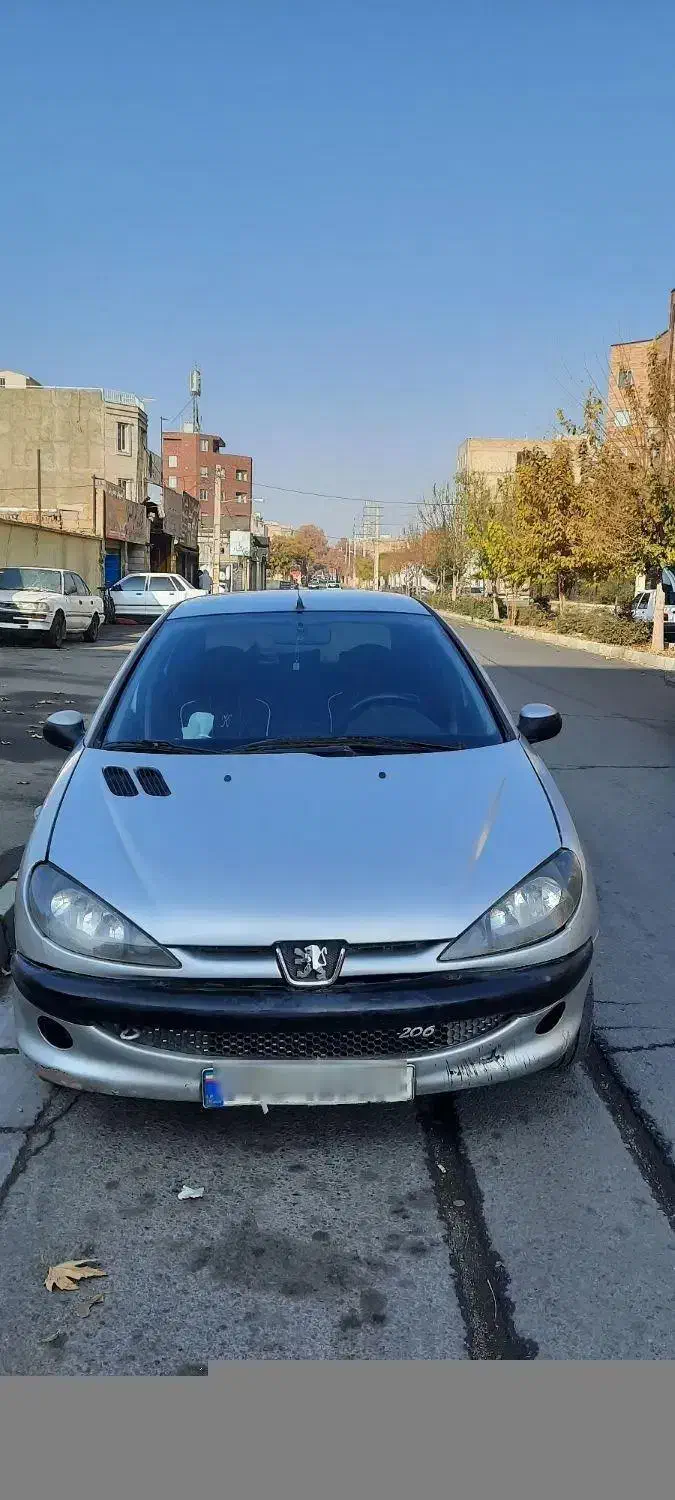 ۲۰۶ تیپ دو مدل ۸۳ موتور ۱۴۰۴ بی نقص|خودرو سواری و وانت|محمدشهر, شهرک پیام (مهرالبرز)|دیوار