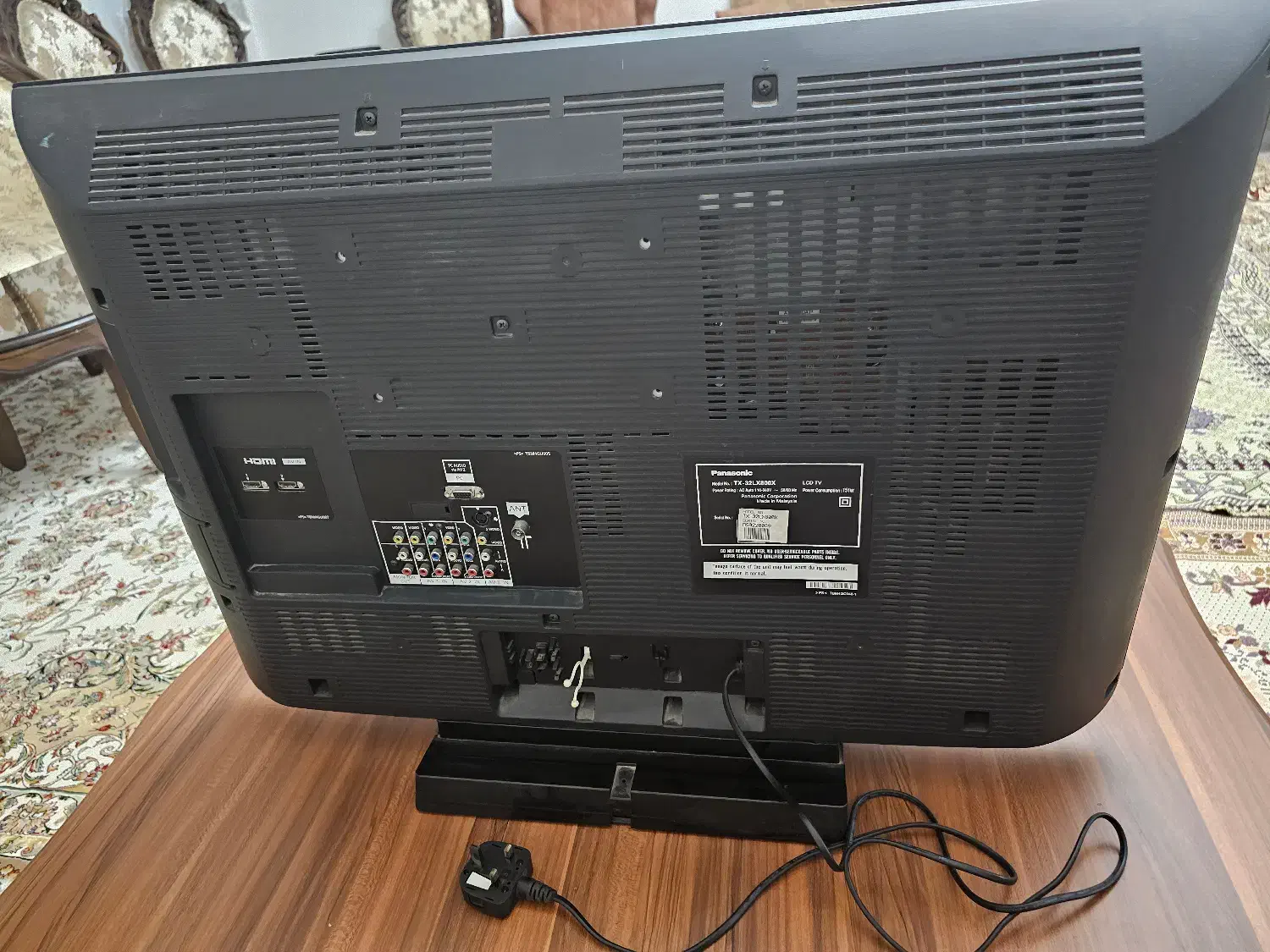 تلویزیون پاناسونیک پنل شکسته|تلویزیون و پروژکتور|تبریز, |دیوار