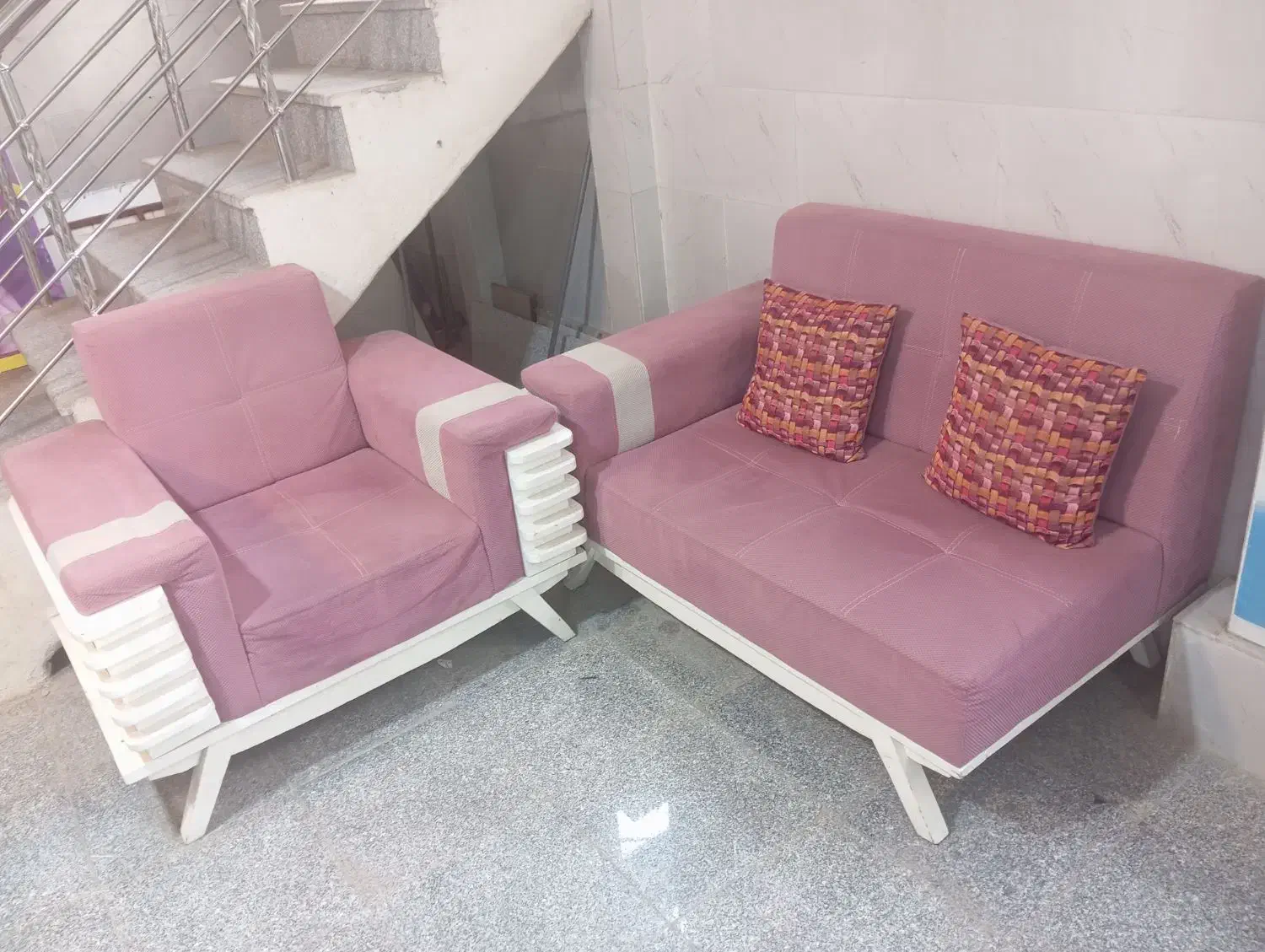 مبل راحتی۵ نفره|مبلمان خانگی و میز عسلی|دورود, |دیوار