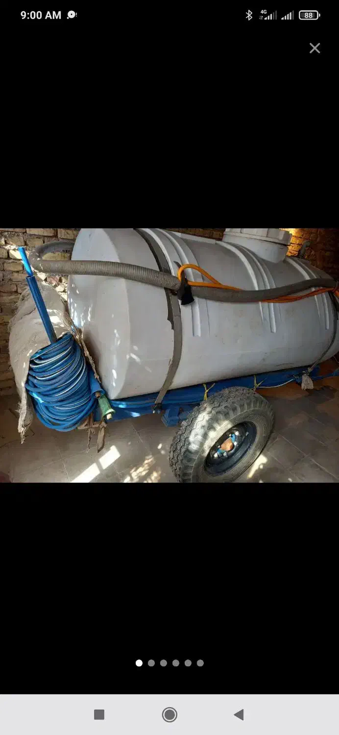 تانکر سمپاش نو نو ۲۰روز کارکرده|ماشینآلات صنعتی|کرمان, |دیوار