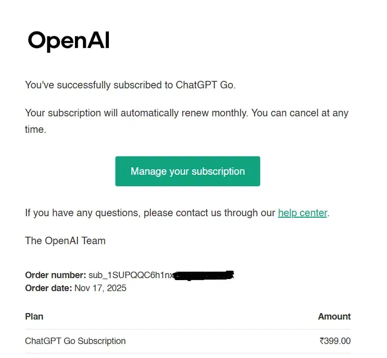 اکانت چت جی پی تی گو chatgpt goیک‌ساله بدون اشتراک|کنسول، بازی ویدئویی و آنلاین|تهران, فرمانیه|دیوار