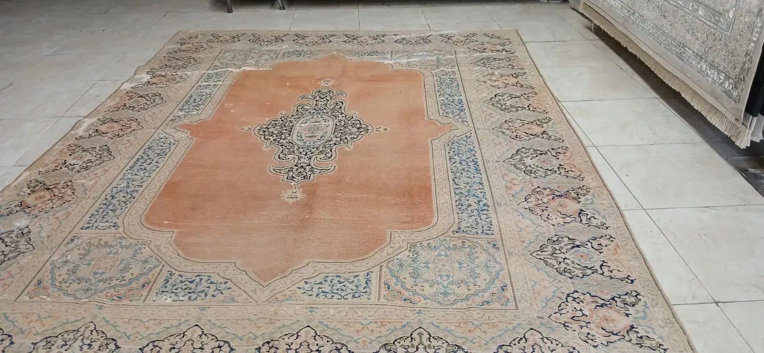 فرش دست باف سنگشور شده|فرش|اصفهان, احمدآباد|دیوار