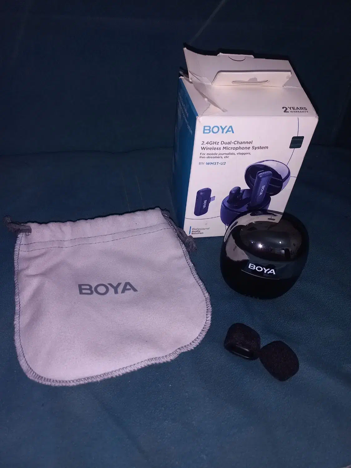 میکروفون جفت بویا کیفیت بالا|لوازم جانبی موبایل و تبلت|قم, باغ شریفی|دیوار