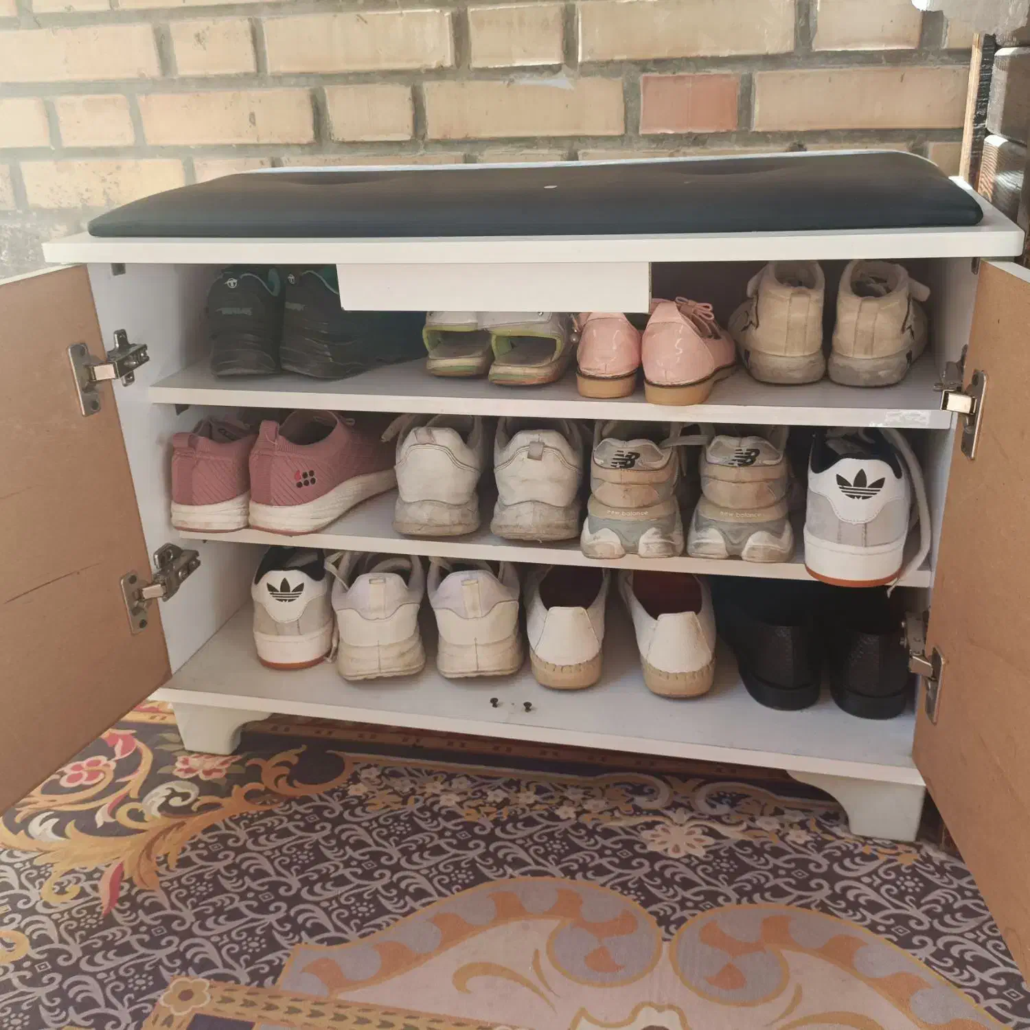 جاکفشی ام دی آف سه طبقه|جاکفشی، کمد، دراور|جم, |دیوار