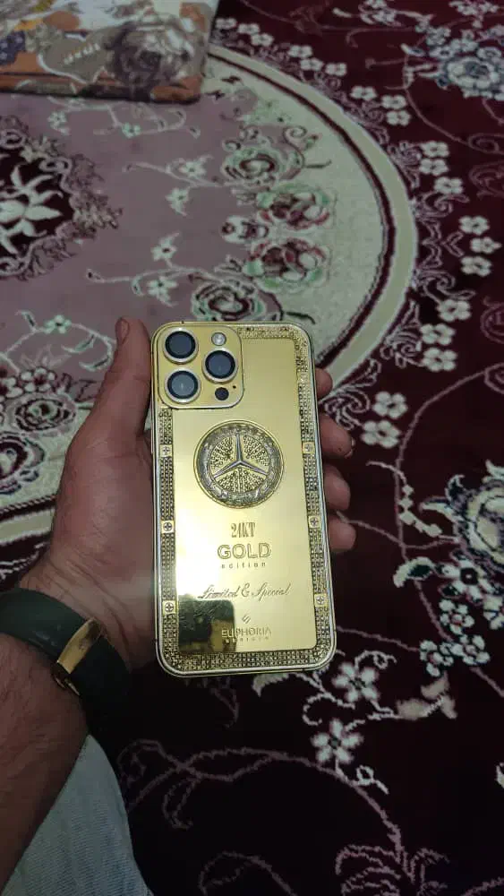 iphone 14 promaxروکش طلا|موبایل|ایلام, |دیوار