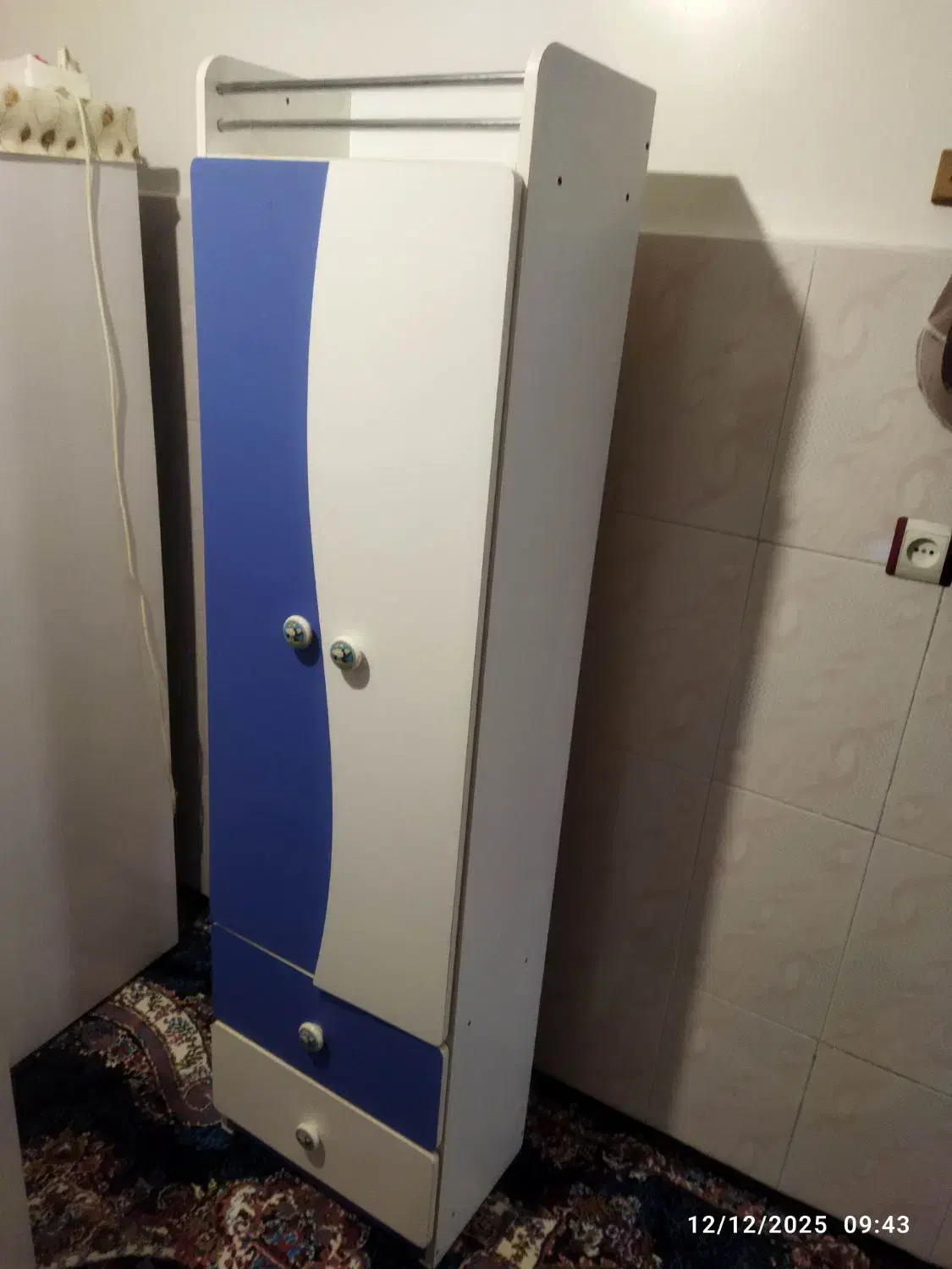 یک عدد کمد لباس ام دی اف نو بادوام|جاکفشی، کمد، دراور|تبریز, |دیوار