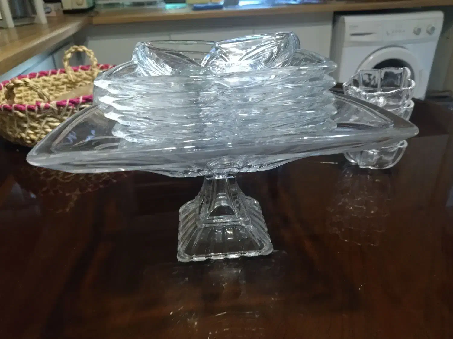 ست میوه خوری|ظروف سرو و پذیرایی|رشت, لاکانی|دیوار