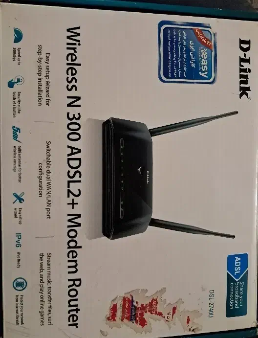 Dilink 2740|مودم و تجهیزات شبکه|کرج, شهرک بنفشه|دیوار