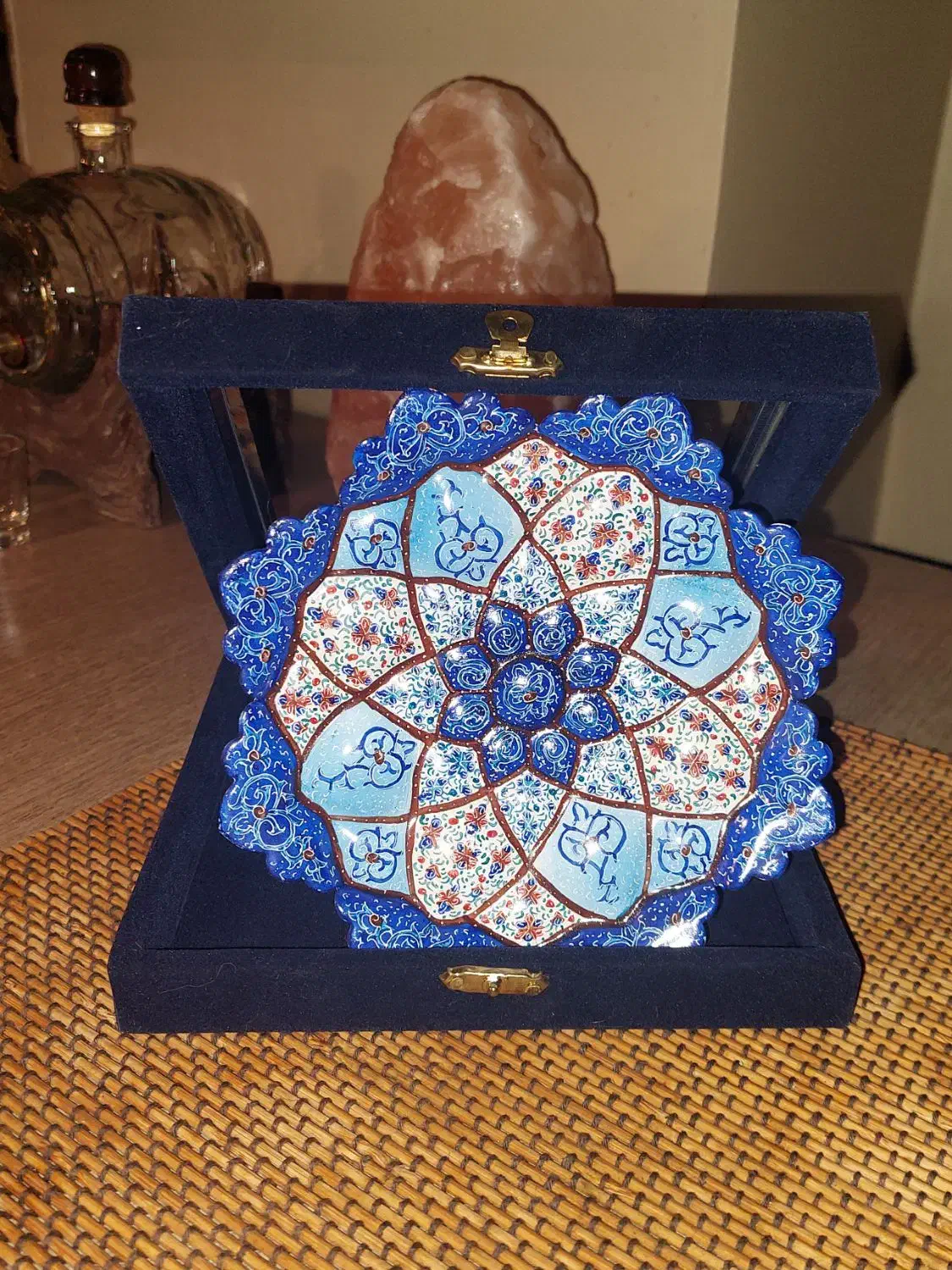 بشقاب مینا کاری|کلکسیون اشیاء عتیقه|تهران, شهرک غرب|دیوار