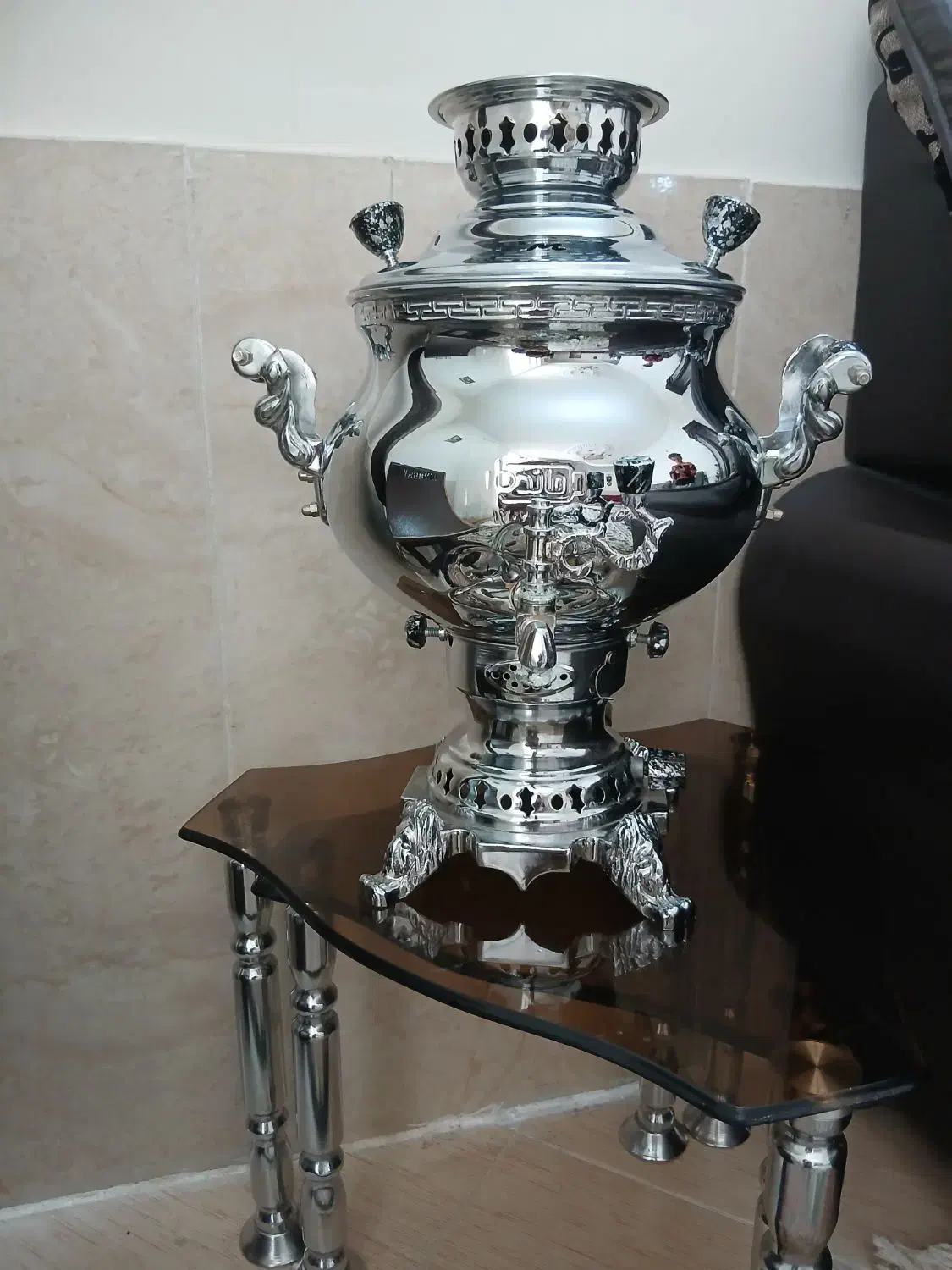 سماور گازی ۶ لیتری ماندگار|سماور، چایساز، قهوهساز|سبزوار, فیاض|دیوار