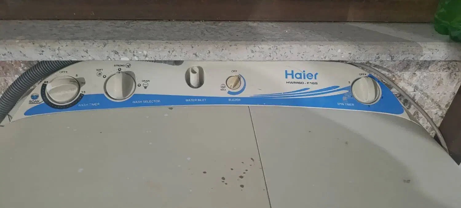 ماشین لباسشویی دوقلو هایر|ماشین لباسشویی و خشک‌کن لباس|سراوان, |دیوار