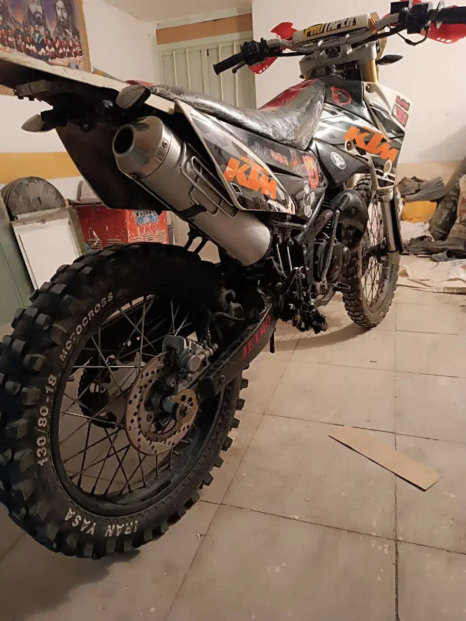 تریل فلات کی تی ام 200|موتورسیکلت|سیرجان, |دیوار