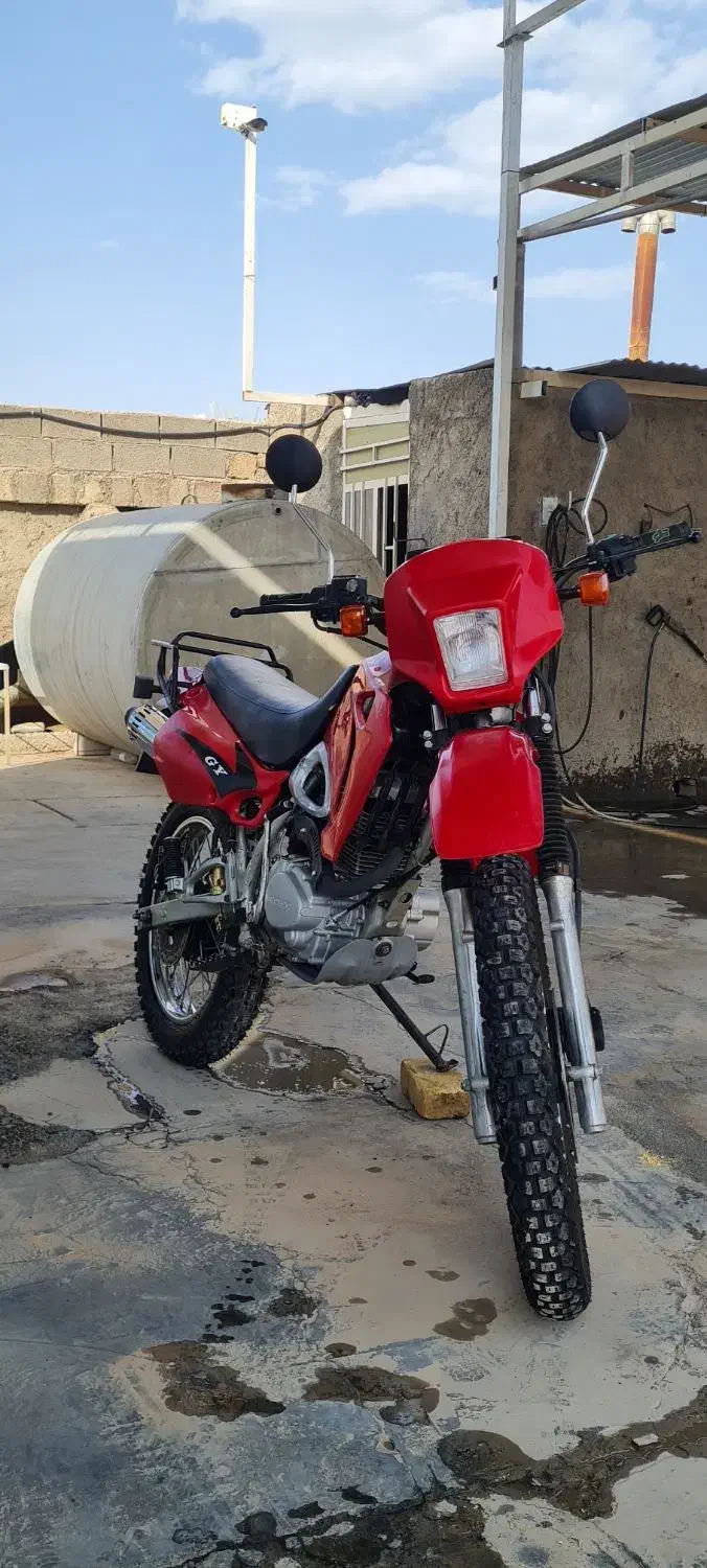 تریل ۲۰۰ پلاک ملی|موتورسیکلت|آباده, |دیوار