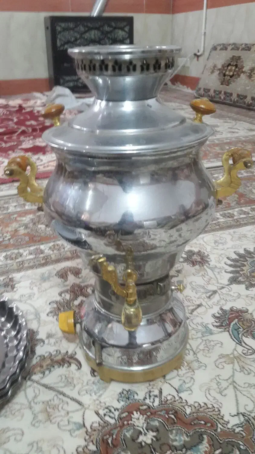 سماور گازی|سماور، چایساز، قهوهساز|قم, نوبهار|دیوار