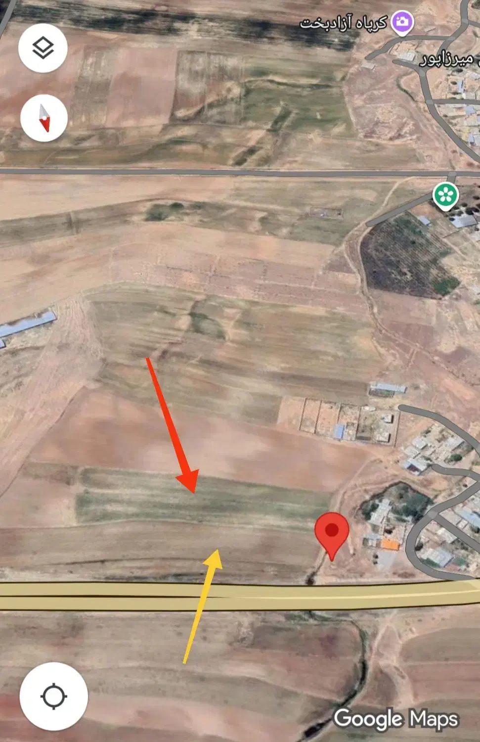 فروش هزارمتر زمین طرح هادی روستای شیخ احمد|فروش زمین و ملک کلنگی|کوهدشت, |دیوار