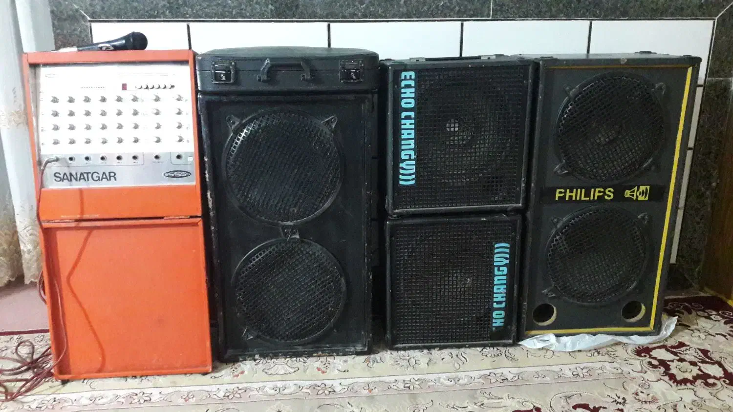 ۲عددباند دوبل و یک دستگاه صنعتگر|سیستم صوتی خانگی|شهرکرد, |دیوار