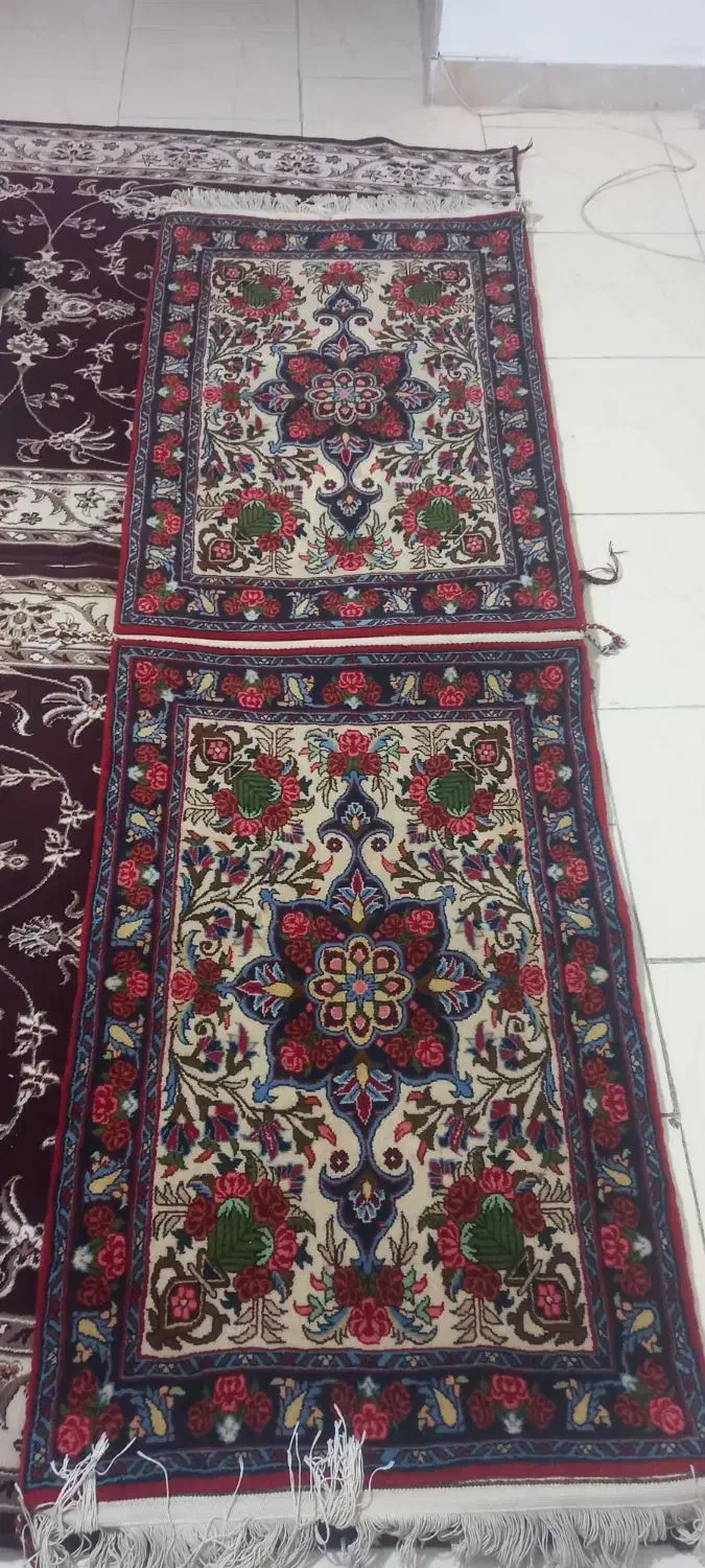 قالیچه دست بافت کردستان|گلیم، جاجیم، گبه|اسلام‌شهر, شهرک محمدیه|دیوار