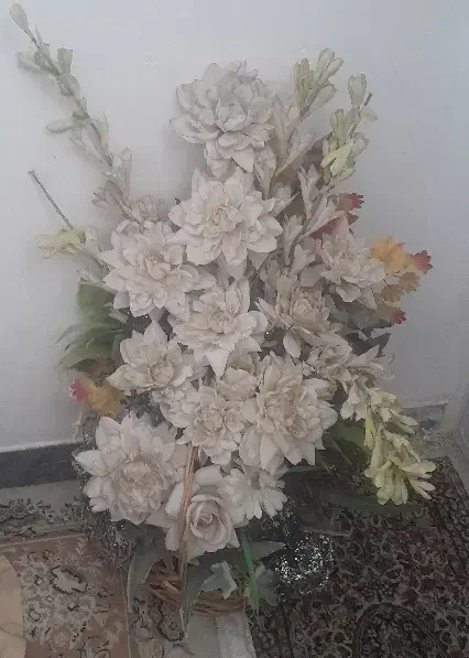 سبد گل|گل مصنوعی|شیراز, کوشک میدان|دیوار