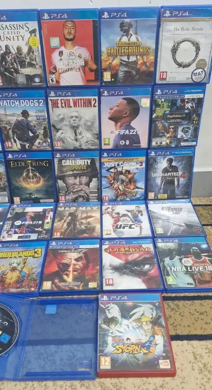 فروش بازی های ps4|کنسول، بازی ویدئویی و آنلاین|دهلران, |دیوار
