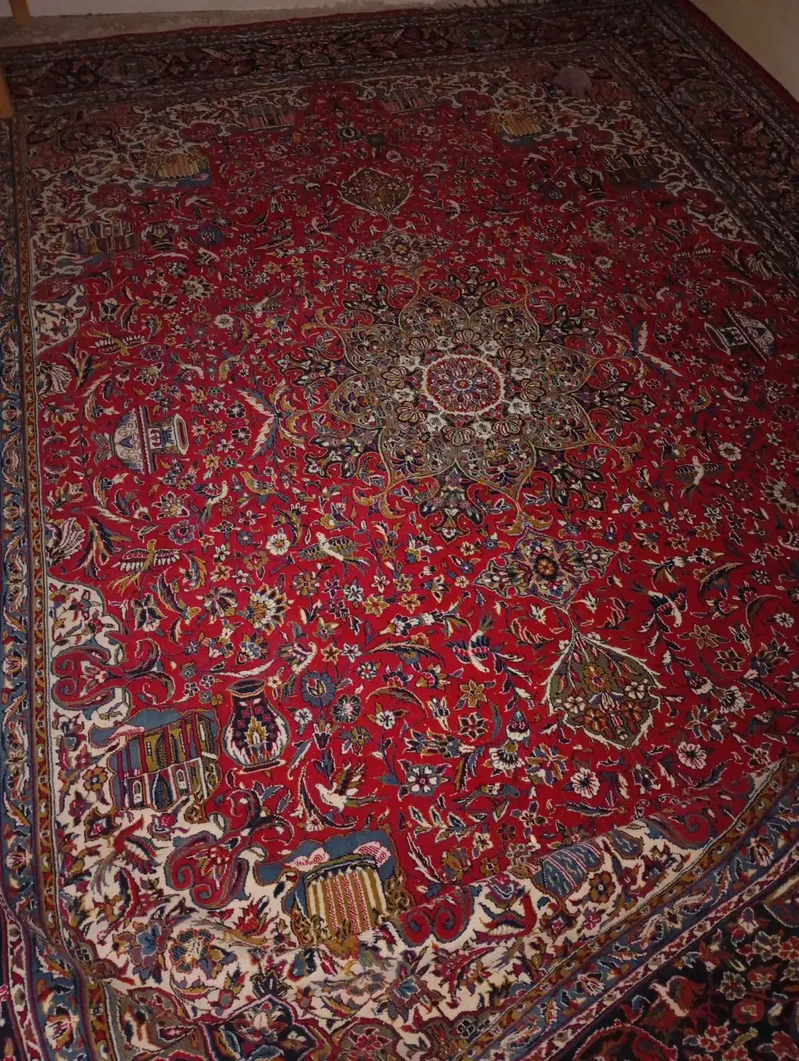 فرش سالم|فرش|شیروان (خراسان), |دیوار